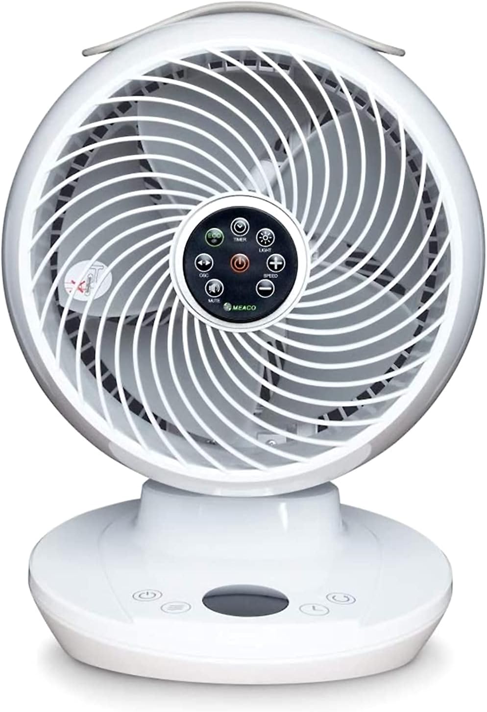 Meaco MeacoFan 650 Air Circulator, Cooling Fan - Low Energy, Small, Silent Desk Fan for Bedrooms, Desktops and Offices, Oscillating, Portable, Remote Controlled