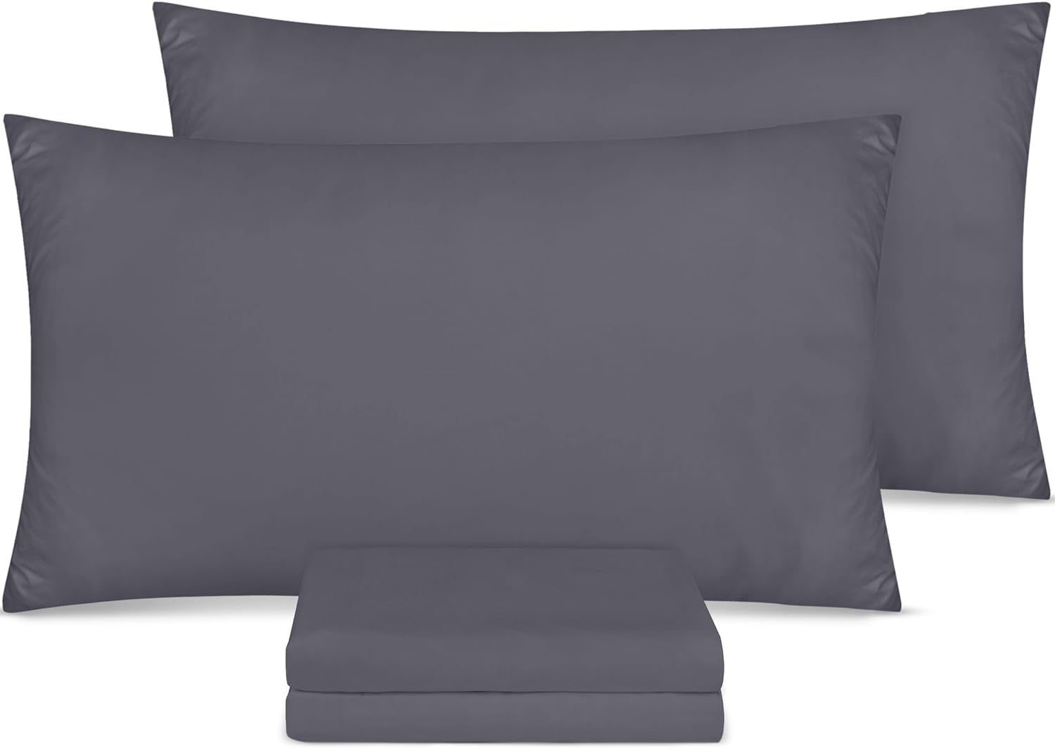 Utopia Bedding Pillow Cases 4 Pack- Standard Size 50x75 cm