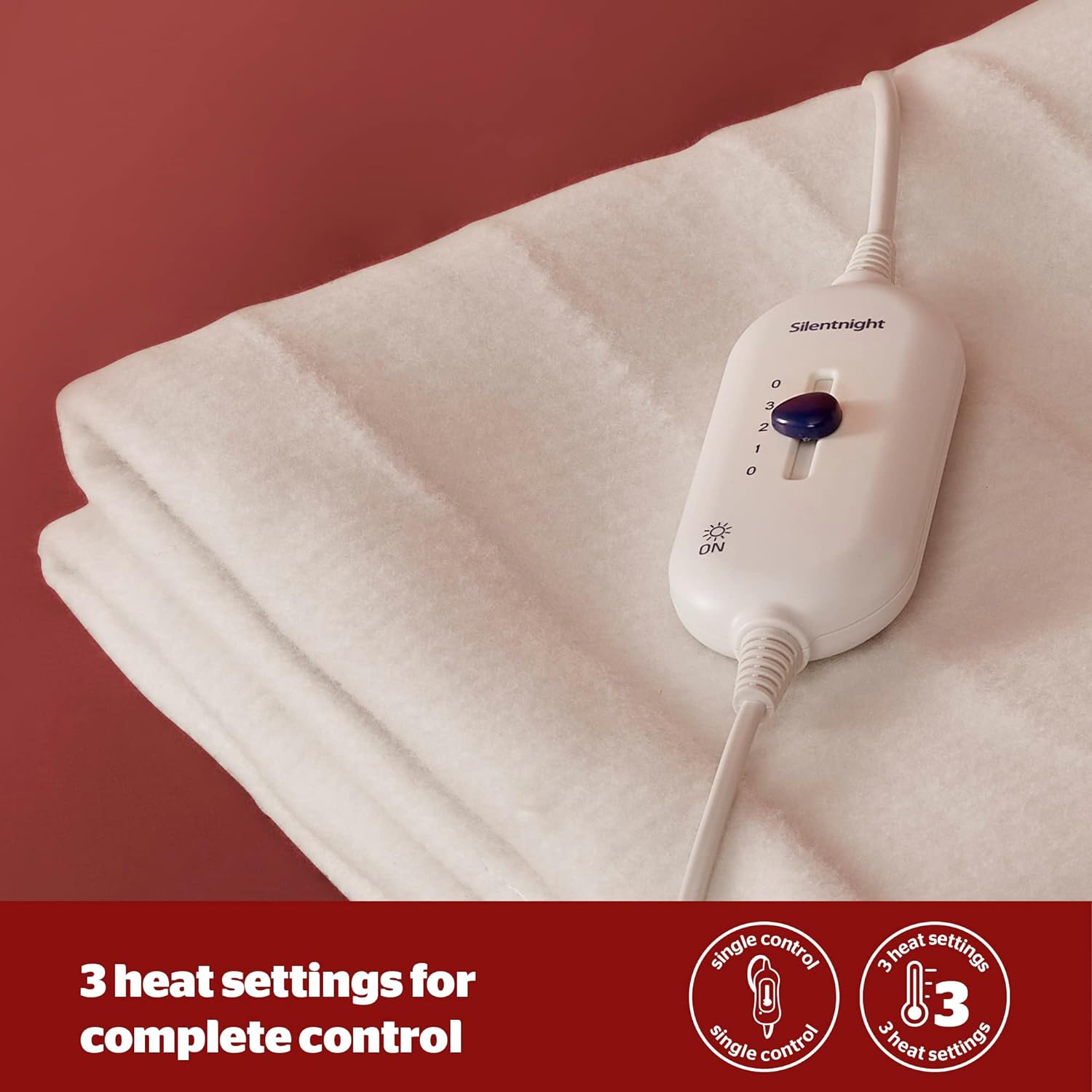  Silentnight Comfort Control Electric Blanket